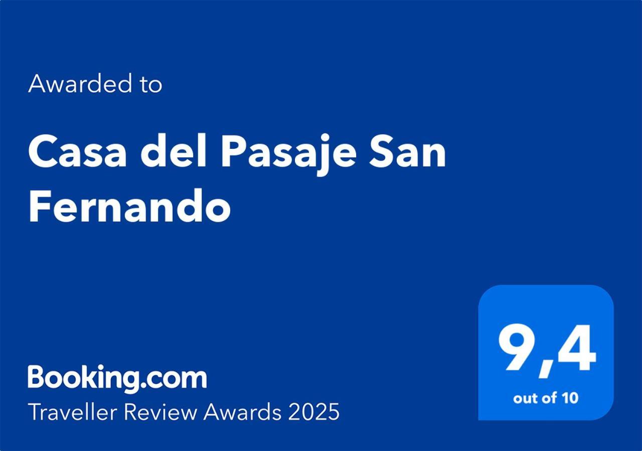 Casa Del Pasaje San Fernando Apartment *